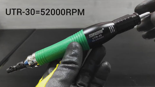 UTR-30 Ultrasonic Reciprocating Air Grinder – 52,500 RPM Precision Lapping Tool